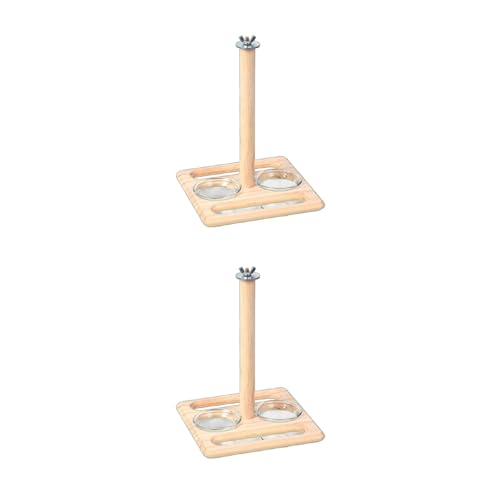 Brücken-Trainingsständer, Spielzeug für Vögel, Papageien, Sittiche, Nymphensittiche, Sittiche, Sittiche, Haustierkäfig, Sitzstange, Ständer, Schüssel zum Aufhängen Brücken-Trainingsständer, Spielzeug für Vögel, Papageien, Sittiche, Nymphensittiche, Sittiche, Sittiche, Haustierkäfig, Sitzstange, Ständer, Schüssel zum Aufhängen von Qsvbeeqj