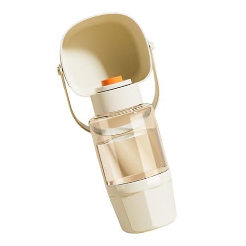 Hund Wasserflasche Wasserspender Dicht für Outdoor-Reisen Spaziergänge Aussen Aussen Verwendung Hundespender von Qsvbeeqj
