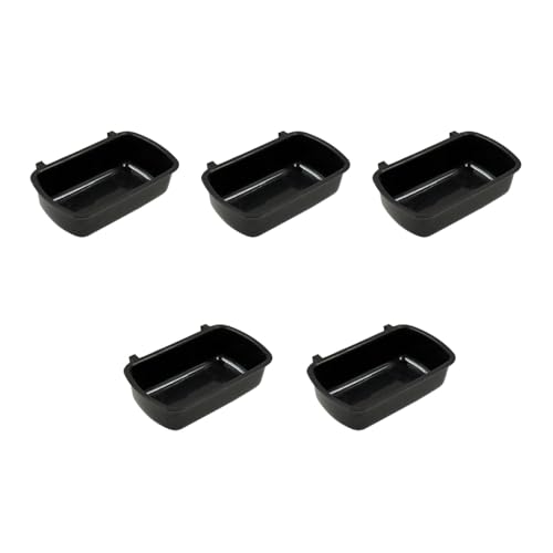 Kleiner Futternapf für Haustiere, Hamsterkäfig, zum Aufhängen, Wassertrinkgerät für Vögel, für Eichhörnchen, Plas, Schaumstoffball von Qsvbeeqj