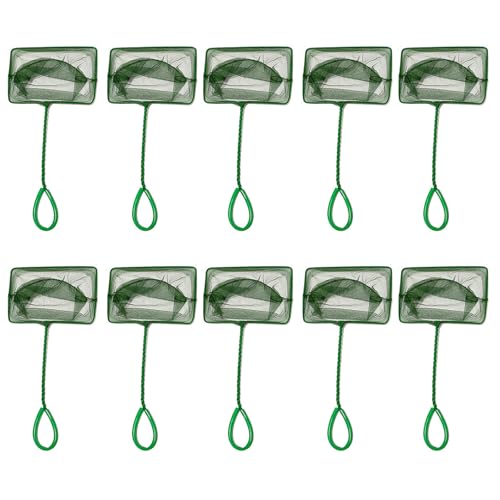 Qsvbeeqj 10pcs Professionelles Fischschaufelnetz Für Aquarien Multifunktionale Verwendung Fischereinetzschaufelnetz Mit Bequemen Griffaquarienzubehör Qsvbeeqj 10pcs Professionelles Fischschaufelnetz Für Aquarien Multifunktionale Verwendung Fischereinetzschaufelnetz Mit Bequemen Griffaquarienzubehör von Qsvbeeqj