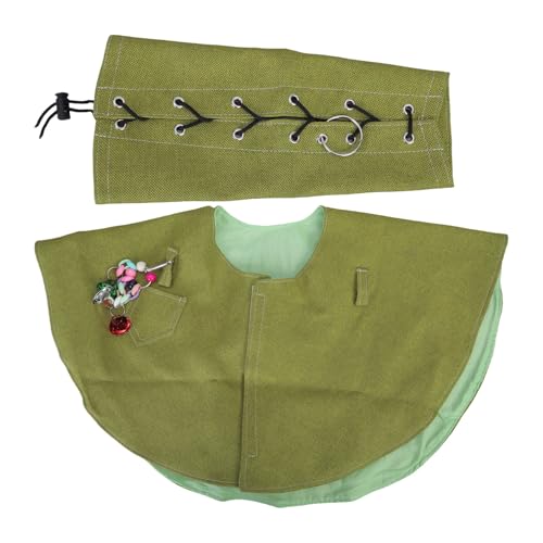 Qsvbeeqj Antiscratch Vogel Schulter Beschützer Armhülle Set Für Sichere Interaktions Und Kleidungsschutz Papageien Training Versorgungs Vogel Interaktion Schal Schal von Qsvbeeqj