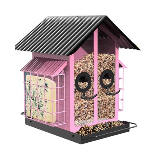 Qsvbeeqj Großkapazitätsvogelfutterer Für Garten Und Schachstar Design Mit Metallkonstruktion Für Hänge Freien Hochleistungsvogelfuttermittel Qsvbeeqj Großkapazitätsvogelfutterer Für Garten Und Schachstar Design Mit Metallkonstruktion Für Hänge Freien Hochleistungsvogelfuttermittel von Qsvbeeqj