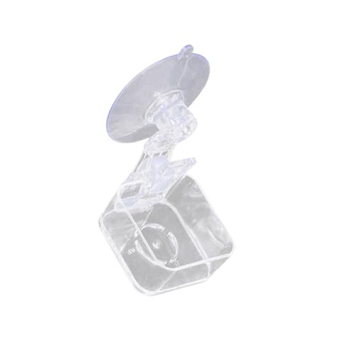Qsvbeeqj Multifunktionale Reptilien Habitat Schale Feeder Schüssel Mit Absaugen Einfache Mainentanzen Plastikdesign Tablett Für Kleine Tiere Reptilien Schüssel Für Terrarium Dekore von Qsvbeeqj