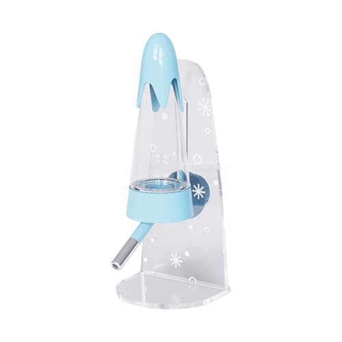 Qsvbeeqj Sichere Montagekau Vorsichtige Haustierwasserflasche Für Hamster Maus Rennmäuse Mit Antileak Design Und Halterbehälter Ohne Tropfen Hamster Wasserflasche von Qsvbeeqj