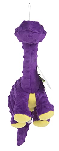 Quaker Pet Products goDog Spike Dino with Chew Guard Technology, Sonstige, violett, Purple von goDog