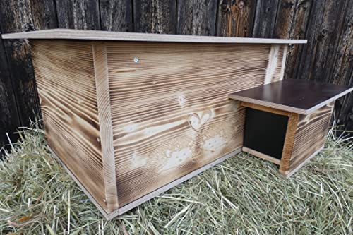 Premium XXL Igelhaus edel Geflammt ohne Boden 62cm x 50cm x 29cm Igelhotel 20mm Vollholz Winterfest Kein Bausatz:ausgelagerter Labyrintheingang,Rattenklappe, Herstellung in Niederbayern Premium XXL Igelhaus edel Geflammt ohne Boden 62cm x 50cm x 29cm Igelhotel 20mm Vollholz Winterfest Kein Bausatz:ausgelagerter Labyrintheingang,Rattenklappe, Herstellung in Niederbayern von Qualität aus Niederbayern ARBRIKADREX
