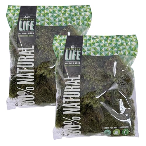 Quality Growers The Habitat Life - Natürliches Stimmungsmoos - für Reptilien, Amphibien & Wirbellose Terrarien - Feuchtigkeitsspeichernd - Feuchtigkeitskontrolle - Weiche Einstreu - Farbstofffrei Quality Growers The Habitat Life - Natürliches Stimmungsmoos - für Reptilien, Amphibien & Wirbellose Terrarien - Feuchtigkeitsspeichernd - Feuchtigkeitskontrolle - Weiche Einstreu - Farbstofffrei von Quality Growers