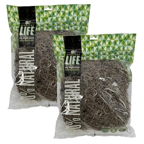 Quality Growers The Habitat Life – Natürliches spanisches Moos – für Reptilien, Amphibien & Wirbellose Terrarien – Feuchtigkeitskontrolle – atmungsaktive Bettwäsche – farbstofffrei & sicher – Medium Quality Growers The Habitat Life – Natürliches spanisches Moos – für Reptilien, Amphibien & Wirbellose Terrarien – Feuchtigkeitskontrolle – atmungsaktive Bettwäsche – farbstofffrei & sicher – Medium von Quality Growers