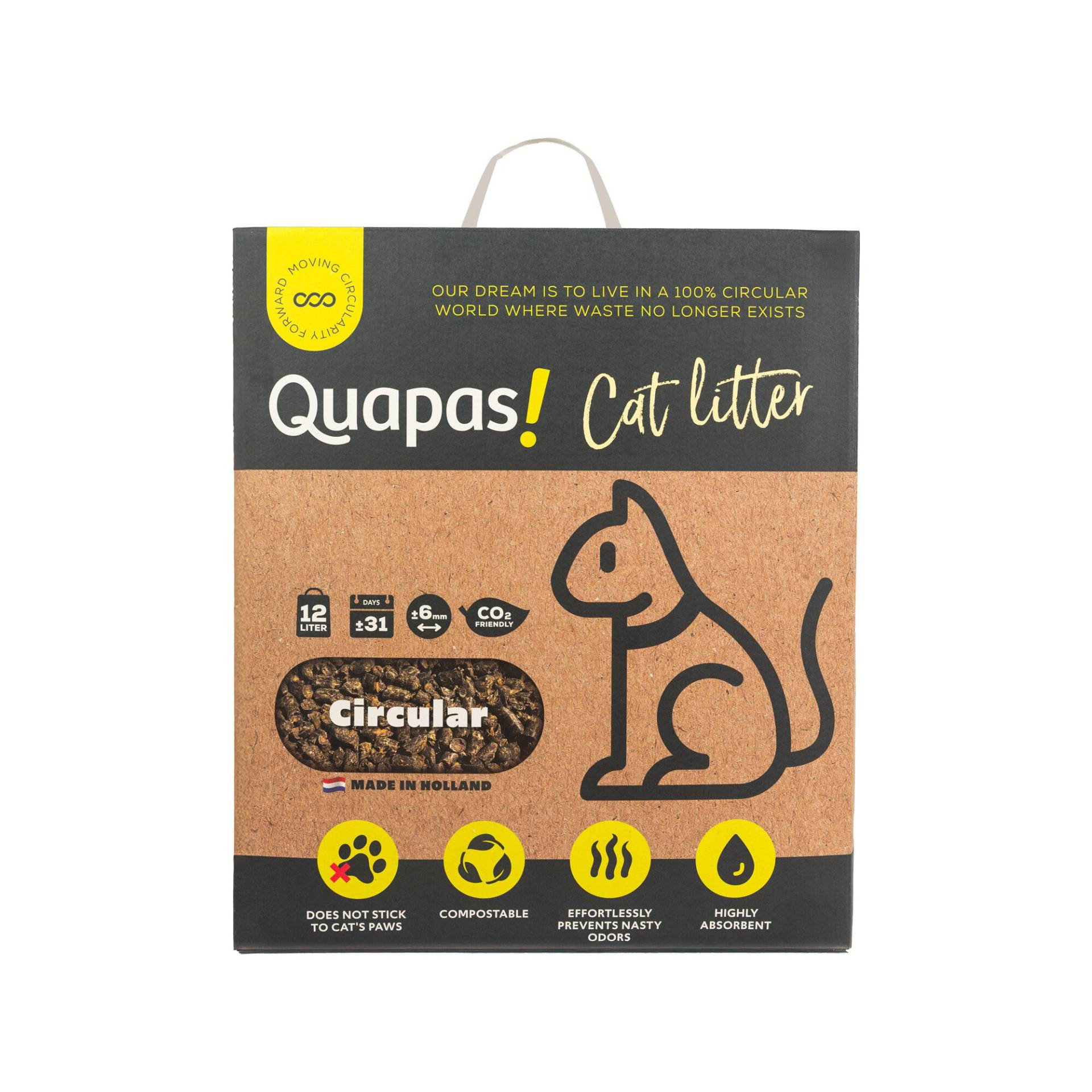 Quapas! Katzenstreu von Quapas!