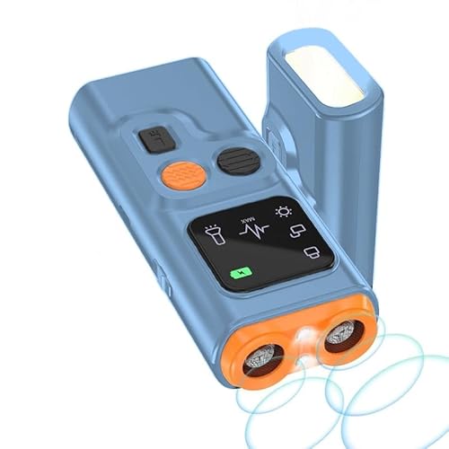 Antibell Ultraschall Gerät, Handheld Anti Bell Gerät Hunde, Wiederaufladbar Hunde Bellen Stoppen mit 2 Effektiv Modi, Anti Bellen mit Taschenlampe, Sicheres für Kleine Große Hunde Drinnen Draußen Antibell Ultraschall Gerät, Handheld Anti Bell Gerät Hunde, Wiederaufladbar Hunde Bellen Stoppen mit 2 Effektiv Modi, Anti Bellen mit Taschenlampe, Sicheres für Kleine Große Hunde Drinnen Draußen von Queenmew