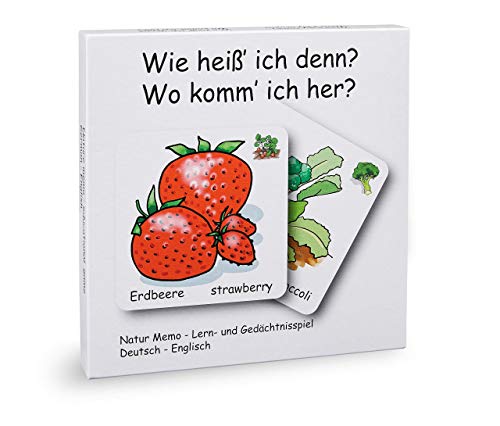 Queenmew loodaloo Lernspiel für Kinder ab 3 Jahren. 72 Karten in Deutsch und Englisch. Fördert Lernen, Sprache und Wortschatz. von Queenmew