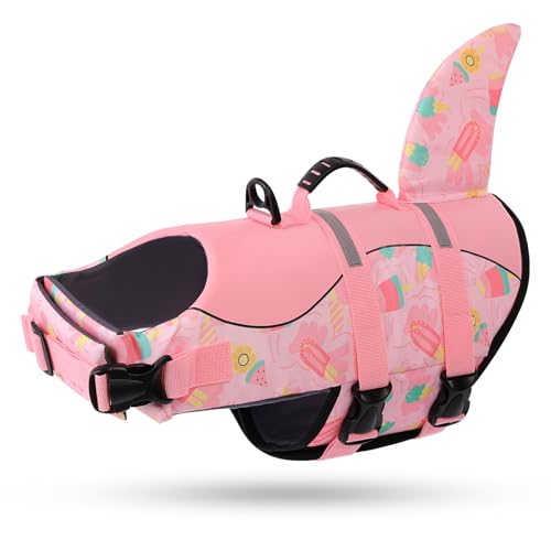 Queenmore Gilet De Sauvetage Pour Chien, Réglable Gilet De Sauvetage Chien, Haute Flottabilité Et Poignée De Sauvetage, Pour Chiens De Taille Moyenne Et Grande, Babyrosa, M Queenmore Gilet De Sauvetage Pour Chien, Réglable Gilet De Sauvetage Chien, Haute Flottabilité Et Poignée De Sauvetage, Pour Chiens De Taille Moyenne Et Grande, Babyrosa, M von Queenmore