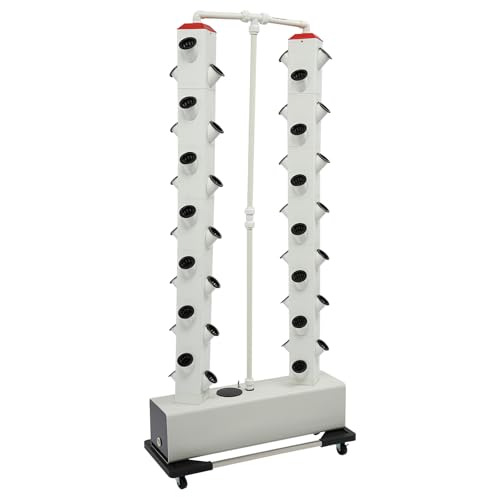 Hydroponics Vertical Growing Kit, Hydroponic Growing Kit, Vertical Planter Keimung Kit,Hydroponischer Wagen mit 56 Löchern für den Anbau von Blattgemüse im Garten oder sogar Hydroponics Vertical Growing Kit, Hydroponic Growing Kit, Vertical Planter Keimung Kit,Hydroponischer Wagen mit 56 Löchern für den Anbau von Blattgemüse im Garten oder sogar von Queeucaer