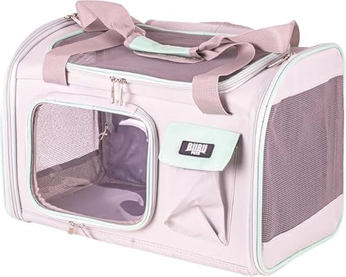 Quibropets Bubupets Transportbox für Haustiere, Rucksack für Hunde und Katzen, bis 7 kg, 44 x 30 x 28 cm, Apple Green Quibropets Bubupets Transportbox für Haustiere, Rucksack für Hunde und Katzen, bis 7 kg, 44 x 30 x 28 cm, Apple Green von Quibropets