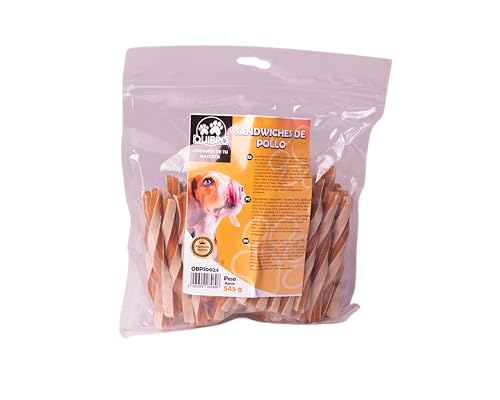 Quibropets Hühnersandwiches – Leckerlis für Hunde, natürliche Belohnungen ohne Getreide, Snacks für Haustiere, getrocknete Leckereien, 545 g von Quibropets