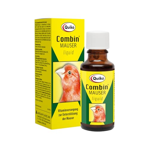 Quiko Combin Mauser liquid 6x30ml - Vitaminkombination zur Unterstützung während der Mauser von Quiko