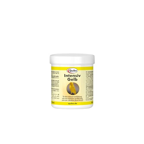 Quiko Intensiv Gelb 50g - Ergänzungsfutter für Ziervögel mit Gelbfaktor Quiko Intensiv Gelb 50g - Ergänzungsfutter für Ziervögel mit Gelbfaktor von Quiko