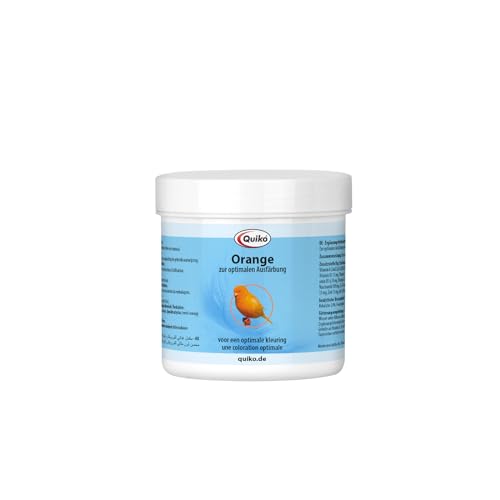 Quiko Orange 100g - Ergänzungsfutter für Norwich- und Yorkshire-Kanarien von Quiko