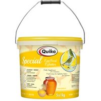 Quiko Special Eifutter5 Kg: Kraft- und Aufzuchtfutter für Kanarien und Positurkanarien Quiko Special Eifutter5 Kg: Kraft- und Aufzuchtfutter für Kanarien und Positurkanarien von Quiko