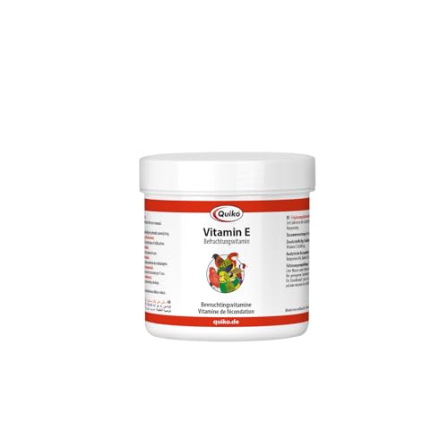 Quiko Vitamin E 140g - Ergänzungsfutter für Kanarien, Sittiche und Ziervögel von Quiko