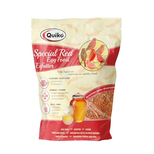 Quiko Special R Eifutter 1Kg - Kraft- und Aufzuchtfutter für alle rotgrundigen Vogelarten von Quiko