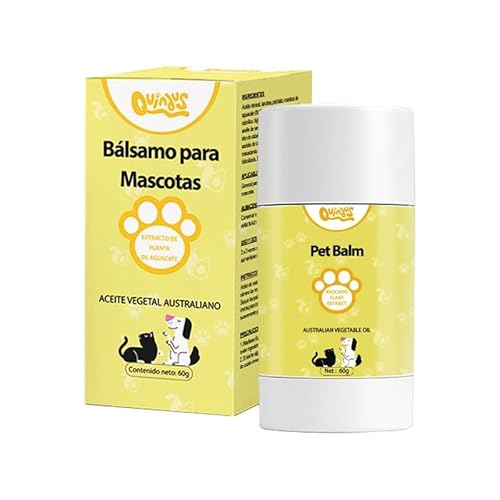 Quindu's 60 g Balsam für Hunde- und Katzenpfoten, Balsam für Hunde, Pfotenschutzcreme, natürlicher Balsam, Pfotenschutz, Hundepads, für Welpen und Katzen Quindu's 60 g Balsam für Hunde- und Katzenpfoten, Balsam für Hunde, Pfotenschutzcreme, natürlicher Balsam, Pfotenschutz, Hundepads, für Welpen und Katzen von Quindu's