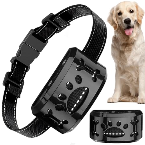 Antibellhalsband FüR Hunde, Friendly Dog Collar, Elektrohalsband FüR Hunde, Safe and Waterproof, Suitable for Small, Medium and Large Dogs, Offers Three Modes von Quixion