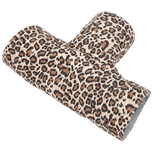 Qukaim 3-Wege-Haustier-Tunnel, faltbarer Hamster-Spieltunnel und Röhren mit Leopardenmuster für Kleintiere, ideal für Hamster, Mäuse und Meerschweinchen Qukaim 3-Wege-Haustier-Tunnel, faltbarer Hamster-Spieltunnel und Röhren mit Leopardenmuster für Kleintiere, ideal für Hamster, Mäuse und Meerschweinchen von Qukaim