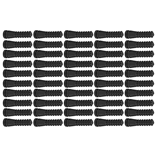 Qukaim 50 Stück Huhn Plucker Finger, Gummiente Zupfen Finger Haarentfernung Sticks für Geflügel, Huhn und Ente Zupfen, Geflügel Haarzupfer, Gummi-Design von Qukaim