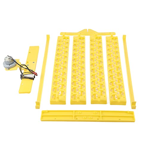 Qukaim 88 Stück Eier Inkubator Tablett, Automatischer Eierwender mit Motor für Vogel Wachteleier, 12 V, Eierdrehausrüstung, Inkubator Accories Qukaim 88 Stück Eier Inkubator Tablett, Automatischer Eierwender mit Motor für Vogel Wachteleier, 12 V, Eierdrehausrüstung, Inkubator Accories von Qukaim