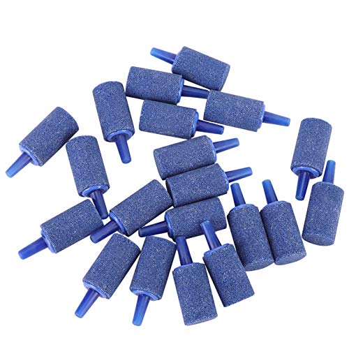 Qukaim Aquarium-Belüftungsstein, 20 Stück, blauer Sandstein, Zylinderform, Belüftungssteine für Aquarium, Sauerstoffpumpe, Blasensteine für Sauerstoffversorgung, 4 cm lang Qukaim Aquarium-Belüftungsstein, 20 Stück, blauer Sandstein, Zylinderform, Belüftungssteine für Aquarium, Sauerstoffpumpe, Blasensteine für Sauerstoffversorgung, 4 cm lang von Qukaim