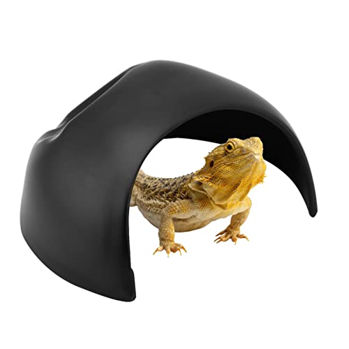 Qukaim Aquarium Eidechsenhöhle Reptilienbox Höhle Spinnenhöhle Nest für Eidechse, Schlange, Schildkröte, Aquarium Dekor, Schwarz, Ideal für Reptilien und Wasserhaustiere, 15 x 10 x 8 cm Qukaim Aquarium Eidechsenhöhle Reptilienbox Höhle Spinnenhöhle Nest für Eidechse, Schlange, Schildkröte, Aquarium Dekor, Schwarz, Ideal für Reptilien und Wasserhaustiere, 15 x 10 x 8 cm von Qukaim