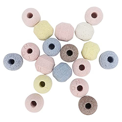 Qukaim Aquarium Filter 5D Farbmischung Nano Ball Fish Tank Infrarot Ring, Aquarium Biochemischer Filter mit Vorfilterschwamm, Ersatzschaum, Saugdüse, Kunststoffring von Qukaim