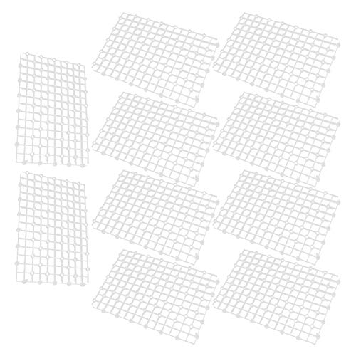 Qukaim Aquarium Filter Accories Aquarium Doppelkopf Biochemischer Schwamm Schaumstoff Filter, 10 Stück, Kunststoff Spleißfilter Boden Gitter Platte Bildschirm für Aquarium Verwendung, Whiteish Tank Qukaim Aquarium Filter Accories Aquarium Doppelkopf Biochemischer Schwamm Schaumstoff Filter, 10 Stück, Kunststoff Spleißfilter Boden Gitter Platte Bildschirm für Aquarium Verwendung, Whiteish Tank von Qukaim