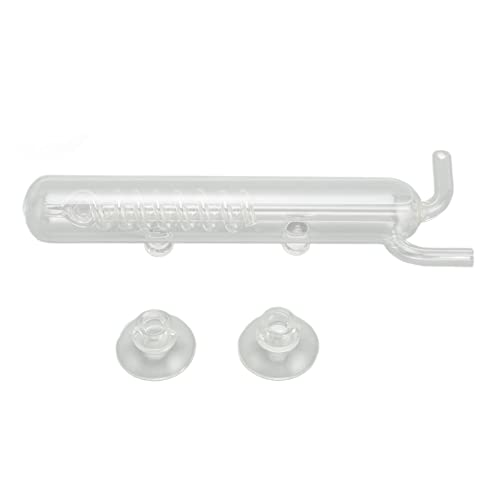 Qukaim Aquarium-Luftblasenzähler, Kohlendioxid-Blasenzähler, hochtransparent, Kristallglas, Spiralblasenzähler für Aquarium, Wand-Luftblasen-Rohr, Belüftungs-Accory Qukaim Aquarium-Luftblasenzähler, Kohlendioxid-Blasenzähler, hochtransparent, Kristallglas, Spiralblasenzähler für Aquarium, Wand-Luftblasen-Rohr, Belüftungs-Accory von Qukaim