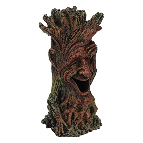 Qukaim Aquarium Ornament Aquarium Baumwurzel Dekoration Simulation Fisch Tank Baumstamm Ornament Aquascaping Aquarium Ornament für Süßwasser Aquarien 15x10x8cm von Qukaim