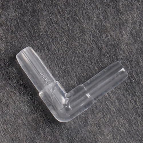 Qukaim Aquarium-Sauerstoffpumpen-Verbindungsstück, Aquarium-Schlauch-Adapter, professionell, sicher, 90-Grad-Winkel, L-Armatur für Aquarien und Aquarium-Zubehör, 1 Stück von Qukaim