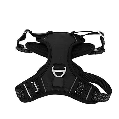 Qukaim Atmungsaktiv Sportgeschirr Hundegeschirr, Multifunktional Reflektierend Einstellbar Oxford Haustier Sport Brustgeschirr Atmungsaktiv No Pull Design mit Griff für Mittelgroße Große Hunde, Qukaim Atmungsaktiv Sportgeschirr Hundegeschirr, Multifunktional Reflektierend Einstellbar Oxford Haustier Sport Brustgeschirr Atmungsaktiv No Pull Design mit Griff für Mittelgroße Große Hunde, von Qukaim