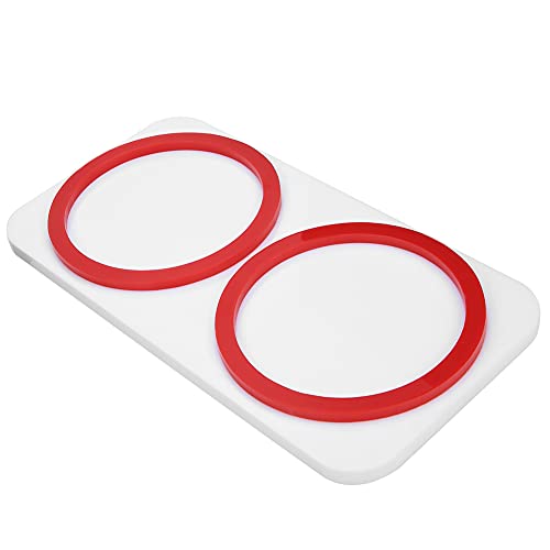 Qukaim Base Luftverteiler für Aquarien, Acryl, rot-weiß, Luftleitungsverteiler für 2 x 0,8 l Flüssigkeitsbehälter, Titrations-Eimer, Sauerstoffpumpen-Adapter, Accory, 2-Wege, 2-Wege Qukaim Base Luftverteiler für Aquarien, Acryl, rot-weiß, Luftleitungsverteiler für 2 x 0,8 l Flüssigkeitsbehälter, Titrations-Eimer, Sauerstoffpumpen-Adapter, Accory, 2-Wege, 2-Wege von Qukaim