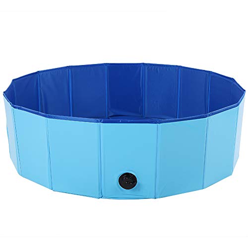 Qukaim Bathtubfor Dogs Cats Dog Pool Foldable Pet Bathing Pool, Large Pet Bath Swimming Tub for Dogs and Cats, Portable Bathtub, Blue Qukaim Bathtubfor Dogs Cats Dog Pool Foldable Pet Bathing Pool, Large Pet Bath Swimming Tub for Dogs and Cats, Portable Bathtub, Blue von Qukaim