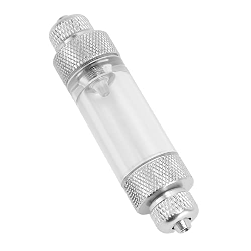Qukaim CO2-Blasenzähler, CO2-Blasenzähler, Aluminiumlegierung, Aquarium-Blasenzähler für Aquarien, Doppelkopf-Design, 82 x 20 mm, genaue Zählung Qukaim CO2-Blasenzähler, CO2-Blasenzähler, Aluminiumlegierung, Aquarium-Blasenzähler für Aquarien, Doppelkopf-Design, 82 x 20 mm, genaue Zählung von Qukaim