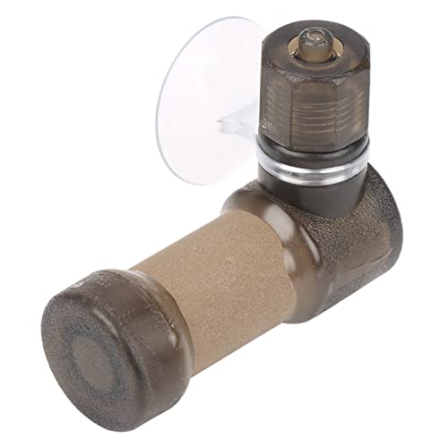Qukaim CO2 Diffusor Kohlendioxid Diffusor CO2 Zerstäuber für Aquarium Aquarium Ausrüstung, Braun, Große Größe, Effiziente CO2-Verteilung, Ideal für Wasserpflanzen Qukaim CO2 Diffusor Kohlendioxid Diffusor CO2 Zerstäuber für Aquarium Aquarium Ausrüstung, Braun, Große Größe, Effiziente CO2-Verteilung, Ideal für Wasserpflanzen von Qukaim