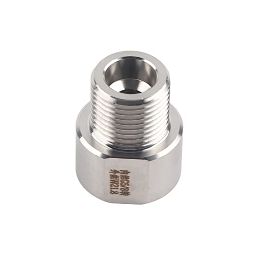 Qukaim CO2 Regler Anschluss CO2 Regler Adapter Zylinder Stecker Konverter G5/8 auf W21.8 Aquarium Anschluss für Aquarium Kompatibel mit CO2 Anlagen Qukaim CO2 Regler Anschluss CO2 Regler Adapter Zylinder Stecker Konverter G5/8 auf W21.8 Aquarium Anschluss für Aquarium Kompatibel mit CO2 Anlagen von Qukaim