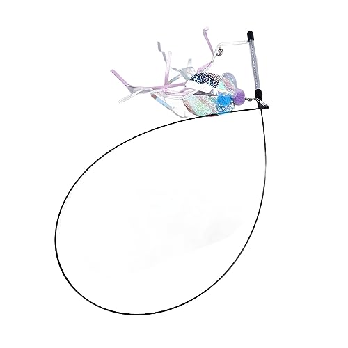 Qukaim Cat Teaser Katzenstab, flexibler Drahtgriff, interaktiver Katzenstab, Spielzeug mit lebendigem Köder, Marienkäfer-Design, ansprechendes Spiel für Katzen und Kätzchen, 91,4 cm lang Qukaim Cat Teaser Katzenstab, flexibler Drahtgriff, interaktiver Katzenstab, Spielzeug mit lebendigem Köder, Marienkäfer-Design, ansprechendes Spiel für Katzen und Kätzchen, 91,4 cm lang von Qukaim