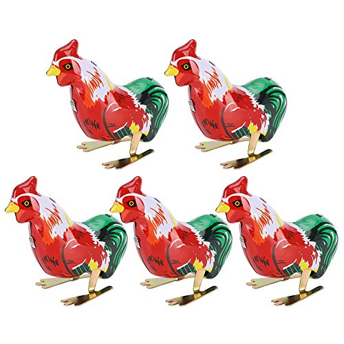 Qukaim Clockwork Spring Pet Toy Semi-Automatic Clockwork Spring Toy, 5 Pcs Jumping Animal Toys for Cats, Wind Up Metal Pet Toys, Funny Cat Teaser Stick, Classic Educational Cat Toys Qukaim Clockwork Spring Pet Toy Semi-Automatic Clockwork Spring Toy, 5 Pcs Jumping Animal Toys for Cats, Wind Up Metal Pet Toys, Funny Cat Teaser Stick, Classic Educational Cat Toys von Qukaim