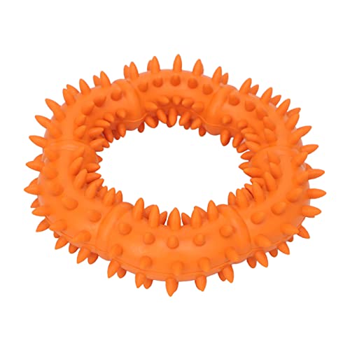Qukaim Dog Thorn Toy Dog Chew Toy, Thorn Design Rubber Ring, Lightweight Throwing and Catching Burr Dog Toy, Pet Supplies for All Dog Sizes, 25.4 cm Diameter Qukaim Dog Thorn Toy Dog Chew Toy, Thorn Design Rubber Ring, Lightweight Throwing and Catching Burr Dog Toy, Pet Supplies for All Dog Sizes, 25.4 cm Diameter von Qukaim