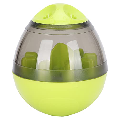 Qukaim Dogs Feeder Toys Dogs Food Leak Ball, Interaktives Trainingsspielzeug für Hunde, ABS PC Tumbler Design, Grün, ansprechender Futterspender für Haustiere, fördert aktives Spielen Qukaim Dogs Feeder Toys Dogs Food Leak Ball, Interaktives Trainingsspielzeug für Hunde, ABS PC Tumbler Design, Grün, ansprechender Futterspender für Haustiere, fördert aktives Spielen von Qukaim