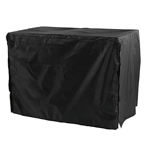 Qukaim Drahtabdeckung für Haustierkäfige, wasserdicht, staubdicht, Oxford-Tuch, Haustierzwinger-Abdeckung, 61,6 x 43,7 x 48 cm, inklusive Aufbewahrungstasche, Schwarz Qukaim Drahtabdeckung für Haustierkäfige, wasserdicht, staubdicht, Oxford-Tuch, Haustierzwinger-Abdeckung, 61,6 x 43,7 x 48 cm, inklusive Aufbewahrungstasche, Schwarz von Qukaim