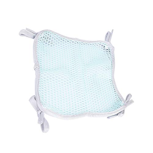 Qukaim Eichhörnchen Hängematte Hamster Hängematte, atmungsaktives Mesh-Hängebett für kleine Haustiere, einlagiges Design, Grün, ideal für Hamster und Eichhörnchen, Haustierzubehör von Qukaim