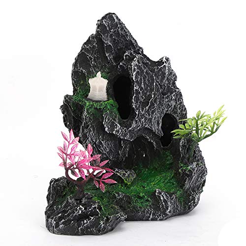 Qukaim Fish Tank Harz Steingarten Harz Aquarium Künstliche Simulation Steingarten Versteckhaus Aquarium Landschaft Ornament Realistisches Steingarten Design 20 x 15 x 10 cm Ideal für Wasserumgebungen Qukaim Fish Tank Harz Steingarten Harz Aquarium Künstliche Simulation Steingarten Versteckhaus Aquarium Landschaft Ornament Realistisches Steingarten Design 20 x 15 x 10 cm Ideal für Wasserumgebungen von Qukaim
